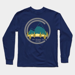 Mount Elbert, Colorado Long Sleeve T-Shirt